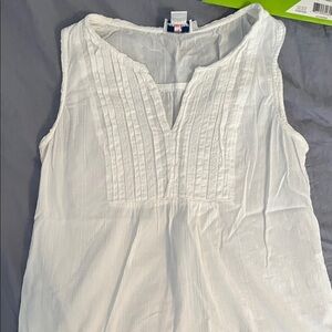 Vineyard Vines White Cotton Top